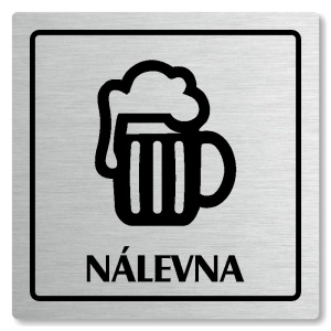 Nálevna, 118x118mm, stříbrná, Arizona